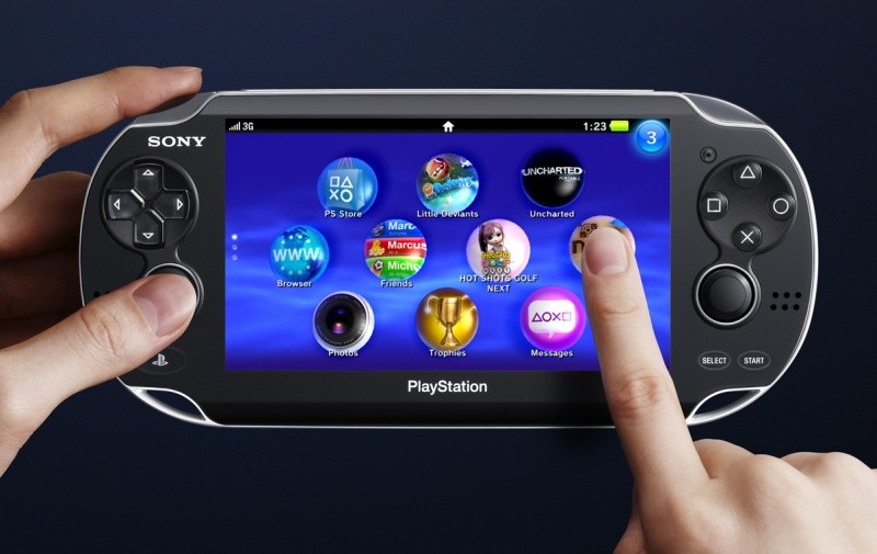 Изображение Sony показывает миру NGP (PSP2)